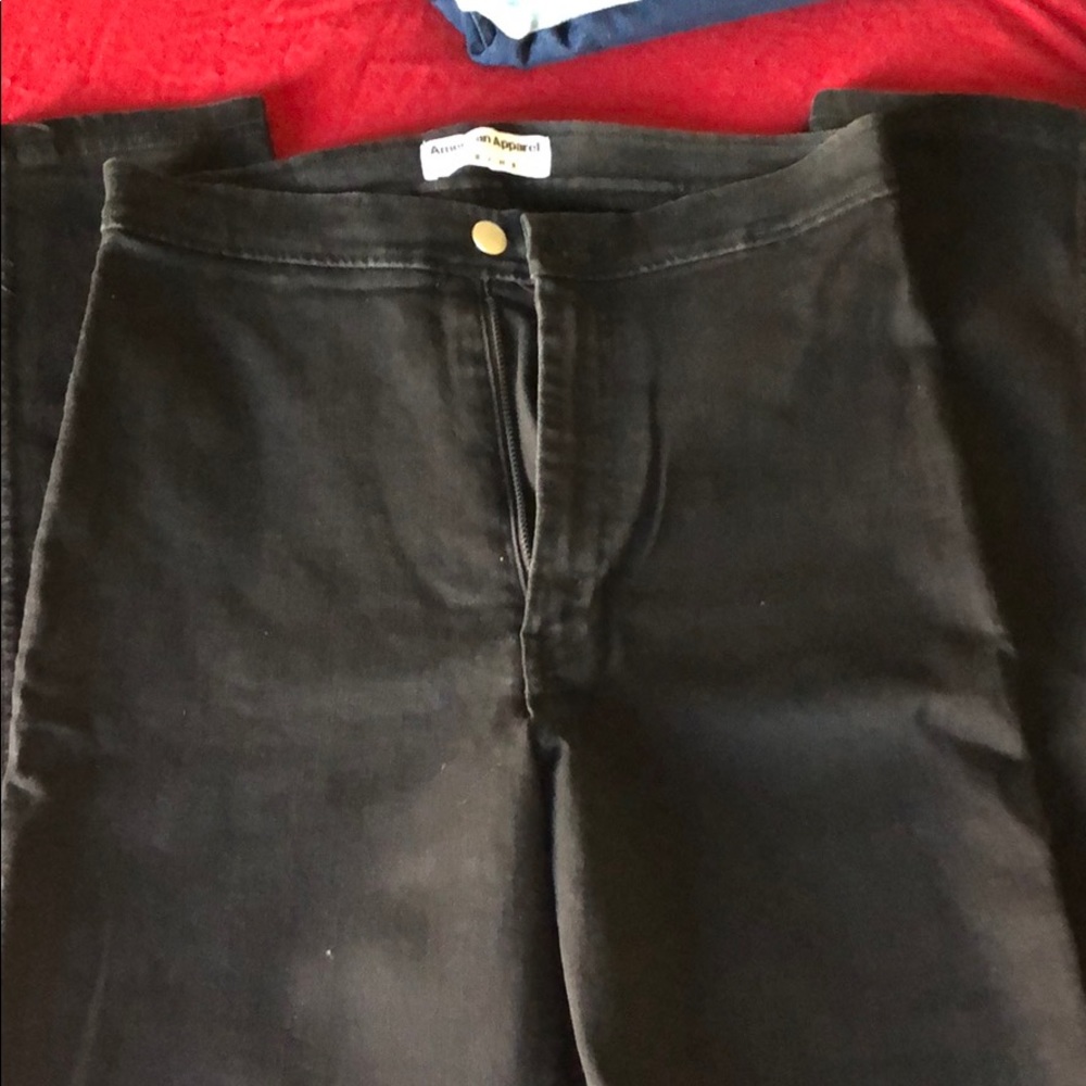 American apparel used black jeans